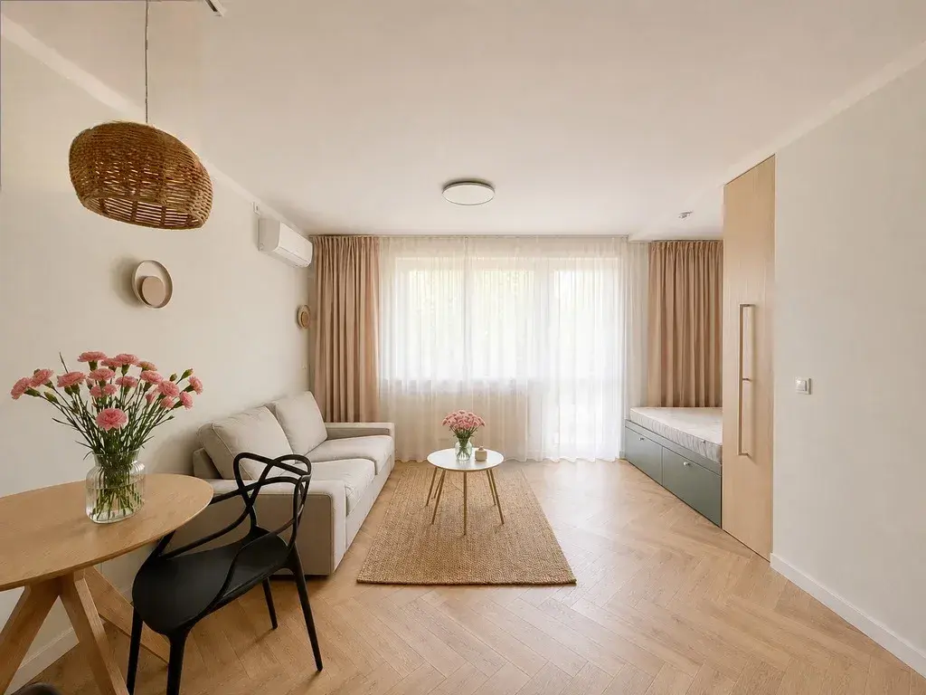Stylowe mieszkanie 30m2 Krowodrza – zdjęcie 1 - Stylowe mieszkanie 30m2 Krowodrza (zdjęcie 1 z 5)